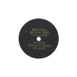 AES Industries 3817-100 4 in. 60 Grit 3/8 Hole Cut-Off Wheel