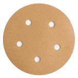 Sunmight Gold 5 in. 5 Hole Velcro Disc 220 Grit (50/Box)