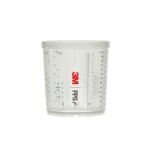 PPS 26001 650mL Standard Hard Cup for Quarter-Turn 2.0 Lid Locking System (8 ct)