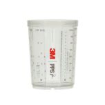 PPS 26122 400 mL MIDI Hard Cup for Quarter-Turn 2.0 Lid Locking System (4 ct)