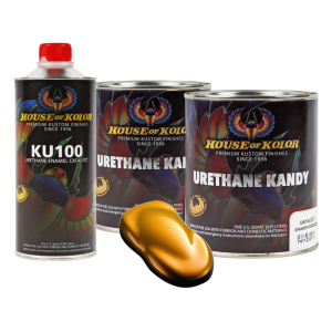 House of Kolor UK14 Spanish Gold Urethane Kandy Kolor Kit w/ Catalyst (2 Quart)