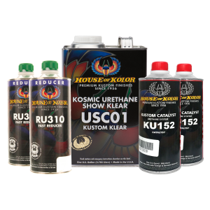 House of Kolor USC01-G17 Kosmic Show Klear Clearcoat Gallon Kit + Fast Reducer