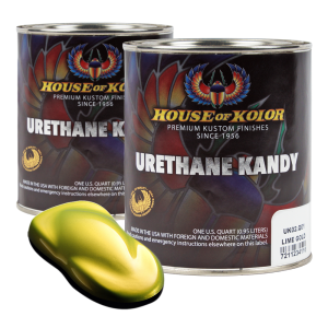 House of Kolor UK02-Q01 Lime Gold Urethane Kandy Kolor Quart (2 Pack)