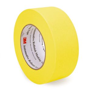 3M™ Automotive Refinish Yellow Masking Tape, 48 mm