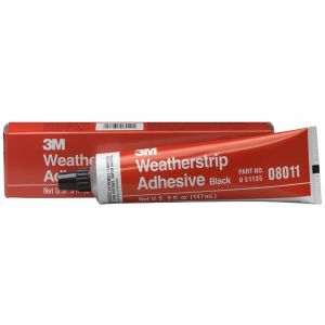 3M™ Weatherstrip Adhesive, Black, 5 ounce tube, 08011