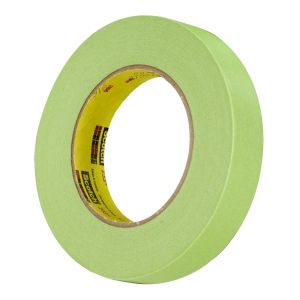 Scotch® Performance Green Masking Tape 233+, 24 mm width (.94 inches)