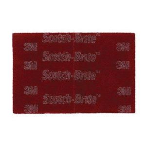 Scotch-Brite­™ 7447 PRO Hand Pads, Very Fine grade, 6 in x 9 in