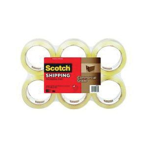 3M 91764 Scotch Commercial Grade 60 yd x 1.88 in. Packing Tape (Each)
