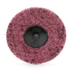 Scotch-Brite 05531 No-Hole 3 in. Medium Grade Red Surface Conditioning Disc (25 ct)