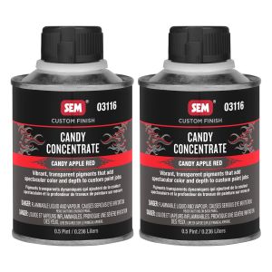Color Horizons Candy Candy Apple Red 1/2 Pint (2/Pack)