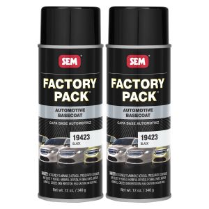 Factory Pack GM WA8555 Black 12 oz (2/Pack)