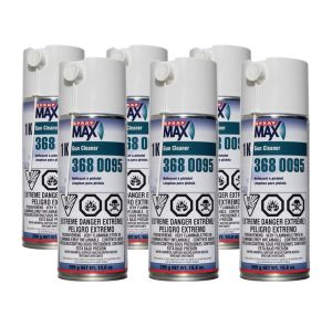 SprayMax 3680095 1K Gun Cleaner Aerosol 10.6 oz. (6 Pack)