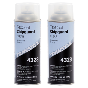 Transtar 4323 Tex Coat Chipguard Clear Aerosol Clear 12.75 oz (2 Pack)