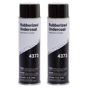 Transtar 4373 Rubberized Undercoat Black Aerosol 16 oz (2 Pack)