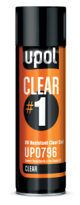 CLEAR#1 - High gloss clear coat -450mL Can-Clear