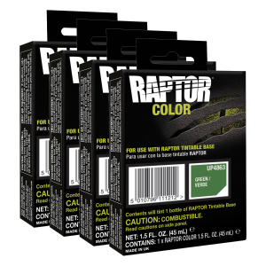 Raptor Green Color Tint Pouches (4 Pack)