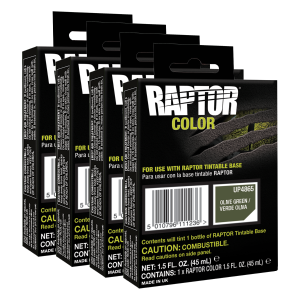 Raptor Olive Green Color Tint Pouches (4 Pack)