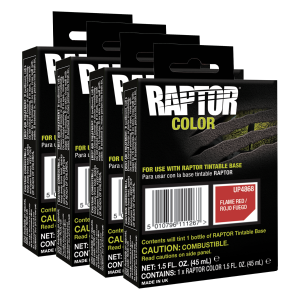 Raptor Flame Red Color Tint Pouches (4 Pack)