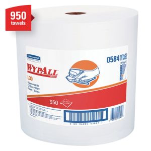 WypAll 05841 L30 Series Double Re-Creped 1 Ply Jumbo Roll Towels (1 Roll)