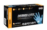 Derma-Lite Lightly Powdered Nitrile Gloves Medium (100/Box)