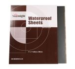 SUNMIGHT 08110 - Waterproof  -  9" X 11" Plain Sheet - 180 Grit (50/Box)