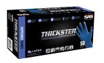 THICKSTER EXAM GRADE DISPOSABLE LATEX 14 MIL GLOVES - M