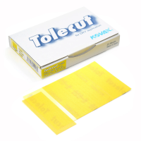 KOVAX Tolecut 191-1547 Yellow 4-Cut Dry Sanding Block Sheets (25/Box)