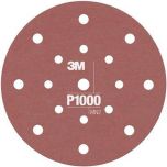 3M 34803 Flexible Dust Free Hook & Loop P1000 Grit 6 in. Sanding Disc (25/Pack)