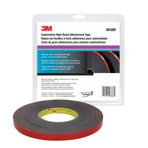 Automotive Acrylic Plus 45 mil Black Premium Attachment Tape (1/2 in. x 20 yd.)
