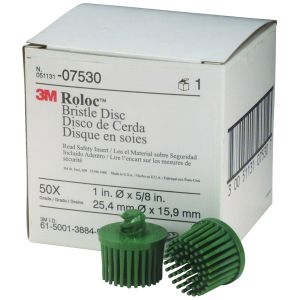 Scotch-Brite 07530 1 in. 50 Grit Straight Bristle Disc (10 Discs)