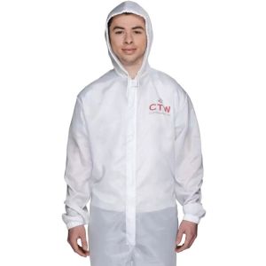 CTW 513054 Breathable Anti-static White Paintsuit (Medium)