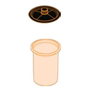 Devilbiss DeKup DPV-09-200-K50 9 oz./265mL Cup 200 Micron Lid Kit (50 ct)