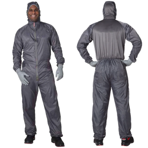 Colad BodyGuard 520052 Gray Nylon Spray Overall (Small)