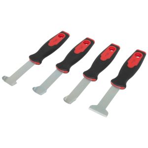 Lisle 83500 4 Piece Pinch Weld Scraper Set