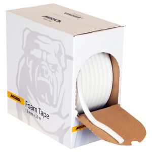 Mirka 9190113001 Essentials Foam Masking Tape 0.5" x 164' (1 Roll)
