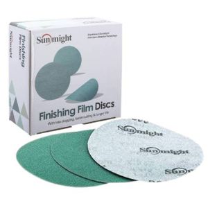 Sunmight Film 01424 Premium Open Coated 6 Inch 2500 Grit Grip Disc (50 ct)