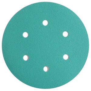 Sunmight Film 01803 Open Coated Hook and Loop 40 Grit 6 Inch Grip Disc (50/Box)