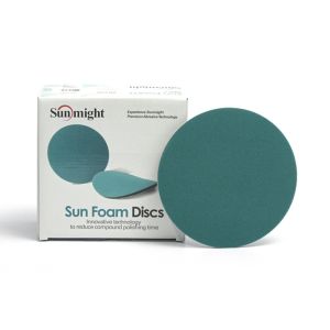 Sunmight 97220 Sunfoam 6" No Hole Grip 1000 Grit Foam Sanding Disc (10/Box)