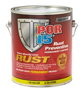 POR-15 45301 Rust Preventive Coating Silver Paint (8 oz.)