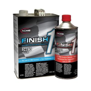 Sherwin-Williams Finish 1 VOC Super Brillante Gloss Clearcoat Slow Kit (Gallon)