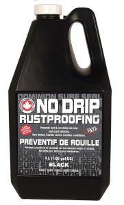 Dominion Sure Seal ASS512SB4L Black No Drip Rust Proofing (4 Liter)