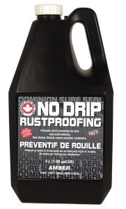 Dominion Sure Seal ASS512SC4L Amber No Drip Rust Proofing (4 Liter)