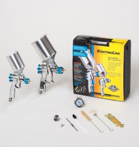 StartingLine HVLP 2-Gun Painting & Touch Up Kit