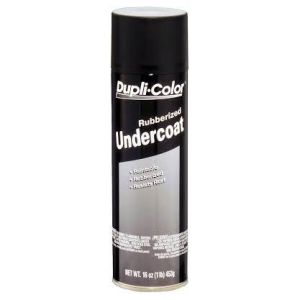 Dupli-Color UC101 Lacquer Rubberized Black Undercoating Spray Paint (16 oz)