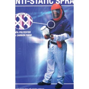 Anti-Static Carbon Fiber Thread Paint Spray Suit (X-Large)