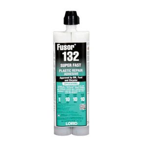 Fusor 132 2-Part Super Fast Plastic Repair Adhesive (7.1 oz.)