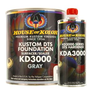 Kustom DTS Foundation Gray Surface Sealer Kit w/ Hardener (Gallon)