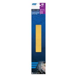 H290 Series Sanding File Sheet 2 3/4 in x 16 1/2 in P40 Grit (3 ct)