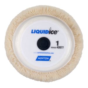 LIQUID Ice Super Cut Pad 8 in Hook and Loop Wool Pad