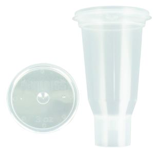 Disposable Cup & Lid 3 oz for All DeKups Adapters (24 ct)